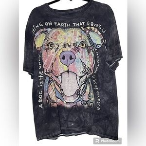 3D Tees Pitbull T-shirt Sz XL46/48